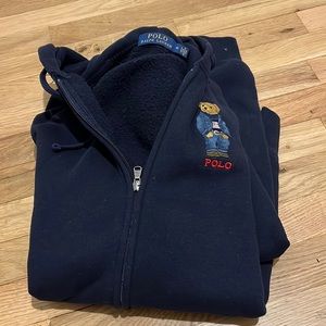 Polo Ralph Lauren Medium Hoodie Beat Fleece Zip